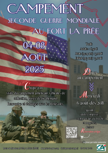 Campement seconde guerre mondiale